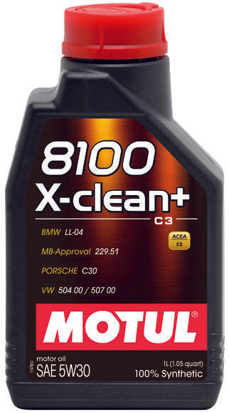 MOTUL 8100 X-CLEAN + 5W30 L