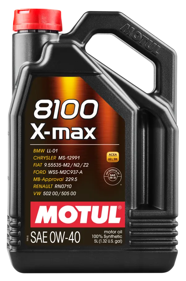 MOTUL 8100 X-MAX 0W40 5L