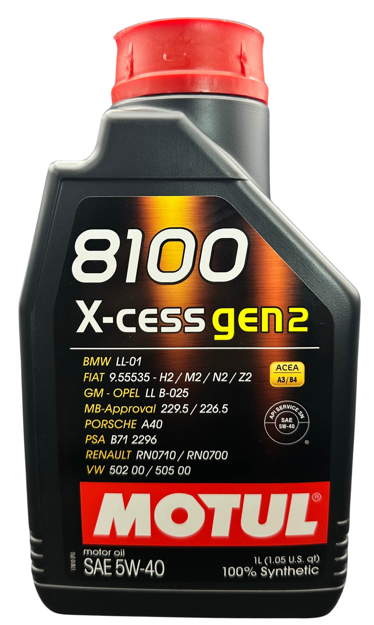 MOTUL 8100 X-CESS GEN2 5W40 L