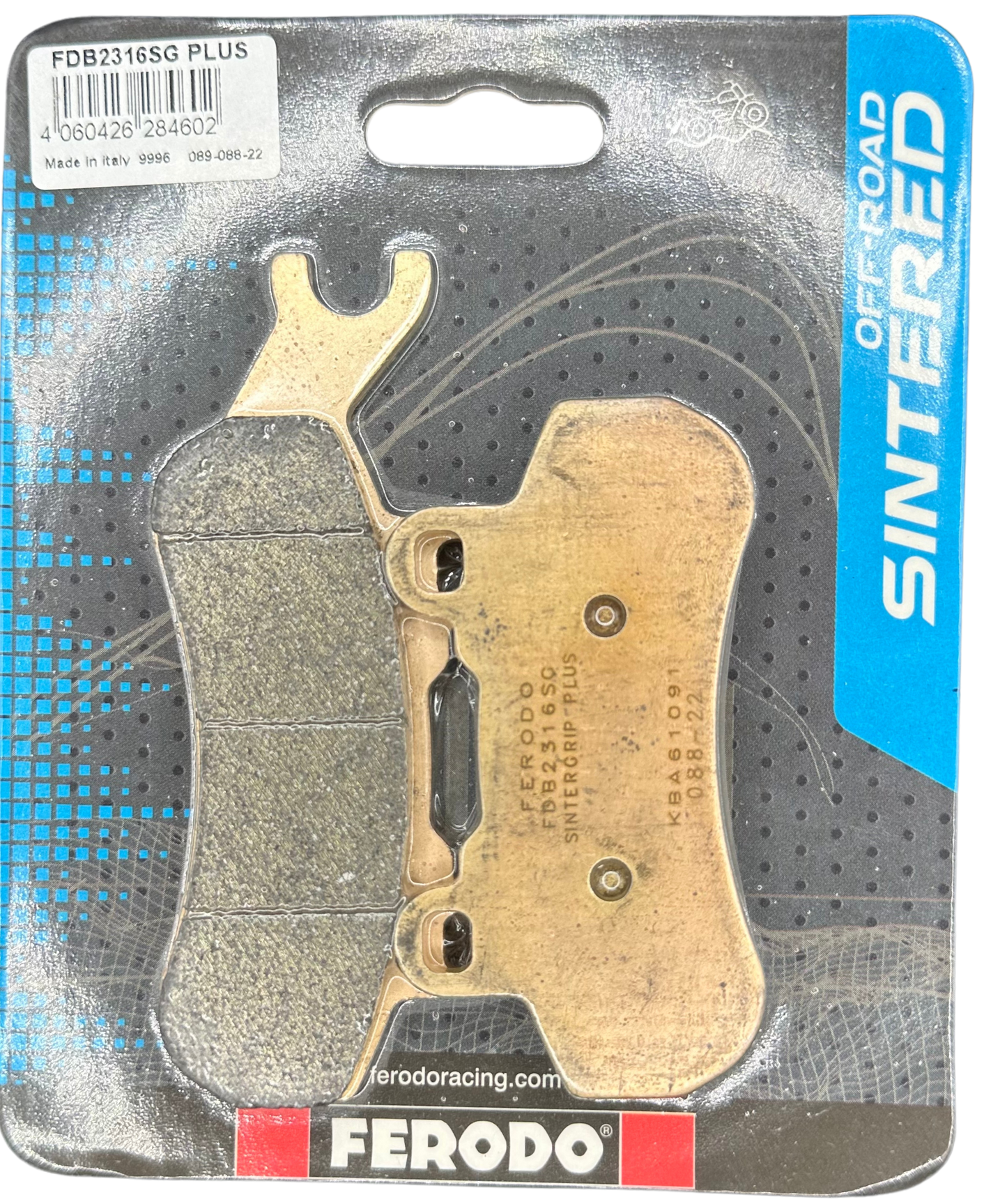 FERODO BRAKE PADS SINTERED CAN AM *LEFT*, FDB2316SG