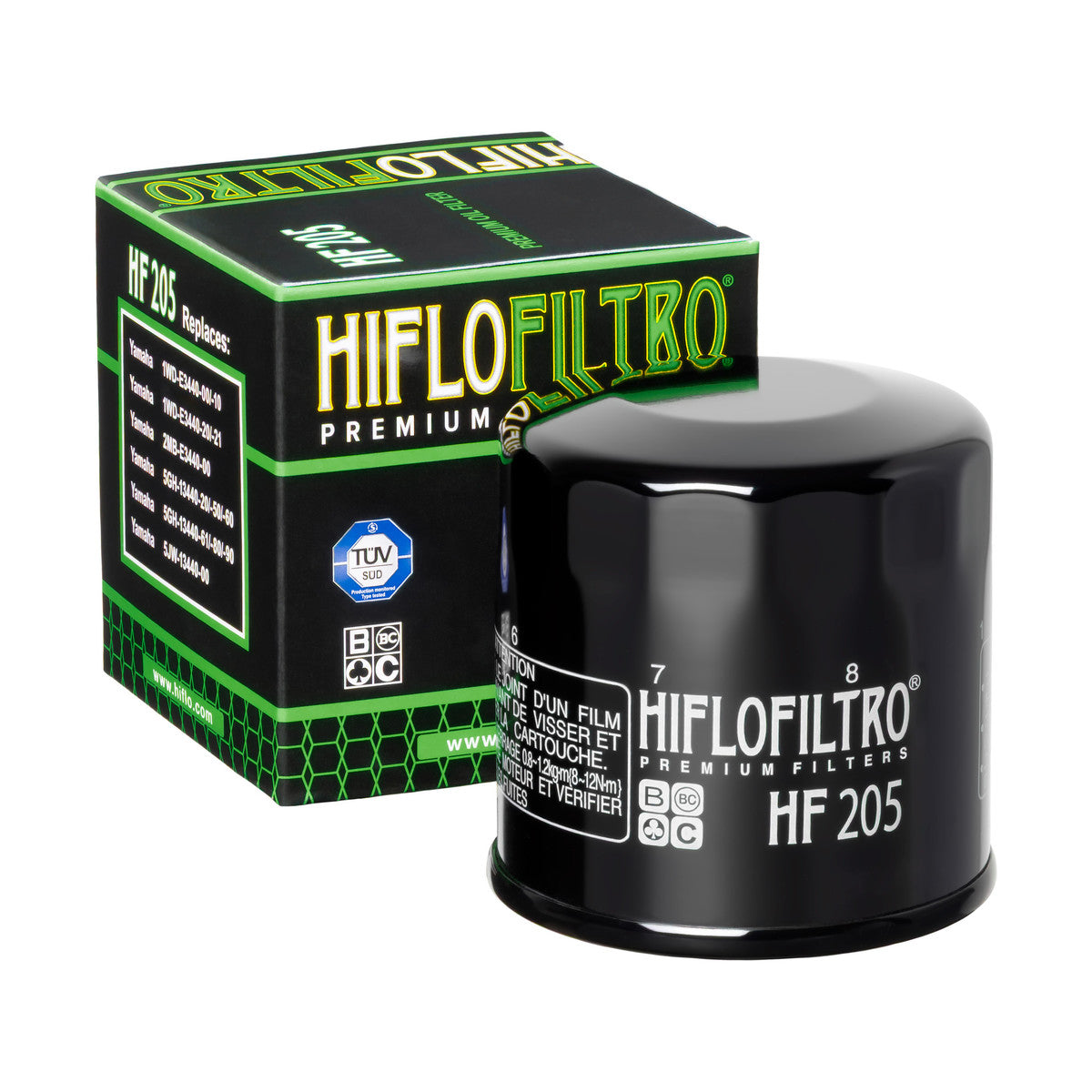 HF205, OIL FILTER YAMAHA