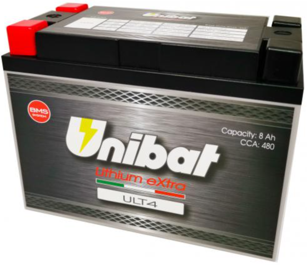 ULT4 LITHIUM EXTRA 480AMP (16, 18, 20) 175x87x130mm