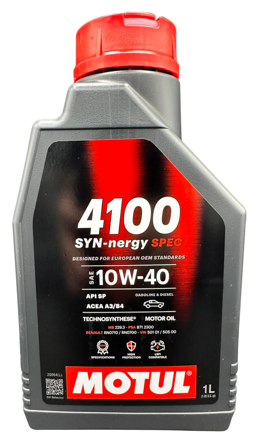 MOTUL 4100 SYN-nergy Spec 10W40, 1L