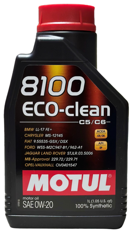 MOTUL 8100 ECO-CLEAN 0W20 L