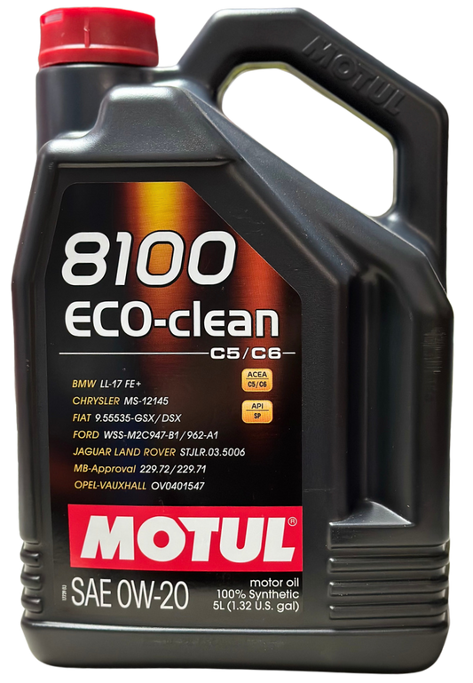 MOTUL 8100 ECO-CLEAN 0W20 5L