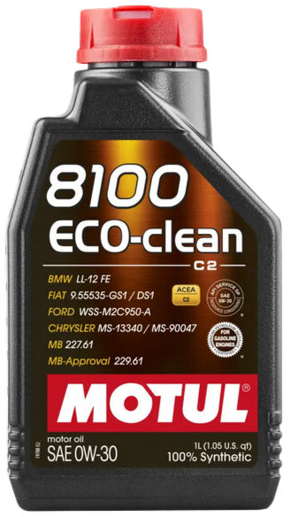 MOTUL 8100 ECO-CLEAN 0W30 L