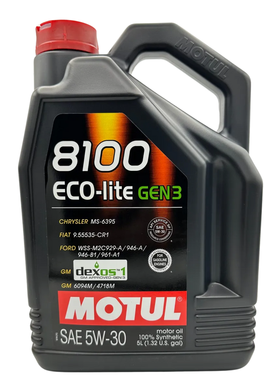 MOTUL 8100 ECO-LITE GEN3 5W30 5L