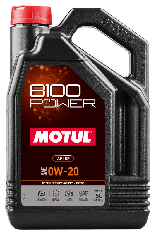 MOTUL  8100 POWER 0W20 5L