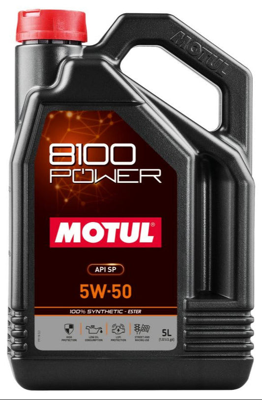 MOTUL 8100 POWER 5W50 5L