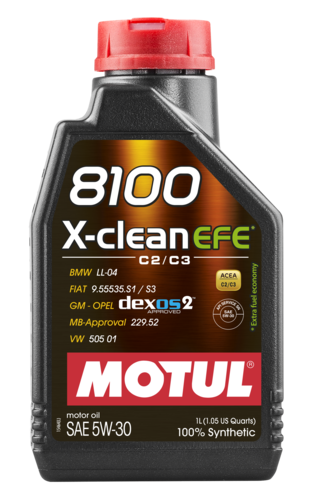 MOTUL 8100 X-CLEAN EFE 5W30 L