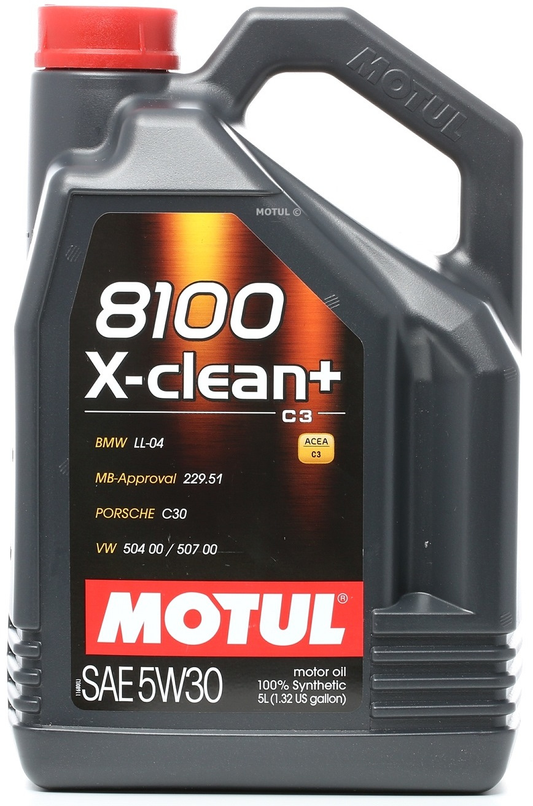 MOTUL 8100 X-CLEAN + 5W30 5L