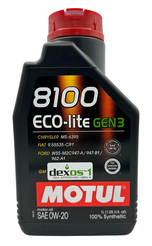MOTUL 8100 ECO-LITE 0W20 1L