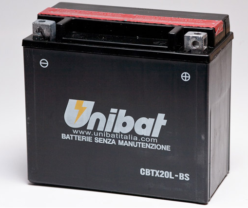CBTX20L-BS, UNIBAT 20 (YT20-BS)