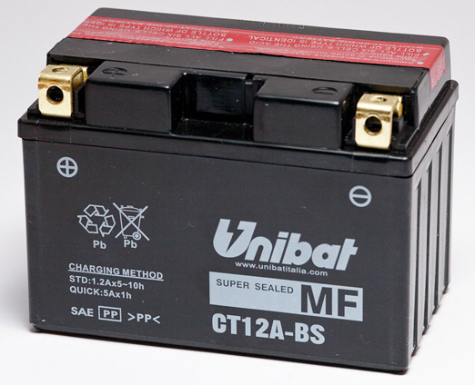 CT12A-BS, UNIBAT 12 (YT12A-BS)