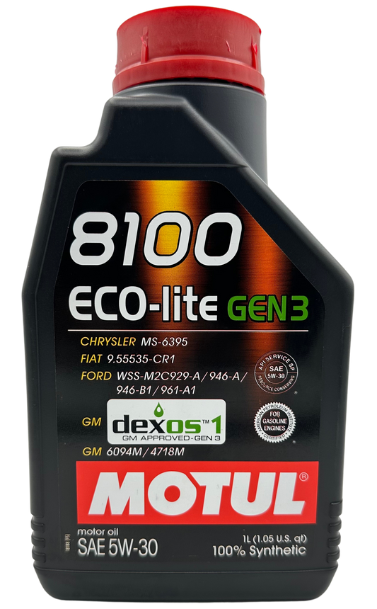 MOTUL 8100 ECO-LITE GEN3 5W30 L