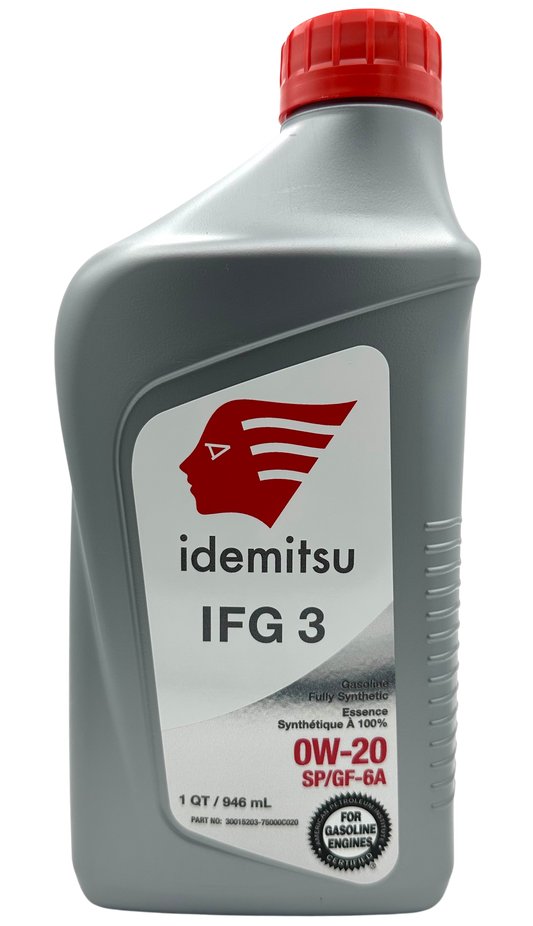 IDEMITSU IFG3 0W20 1QT