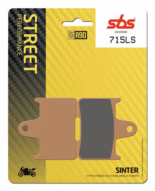 715LS, SBS SINTER BRAKE PADS HONDA,KAWASAKI,HARLEY
