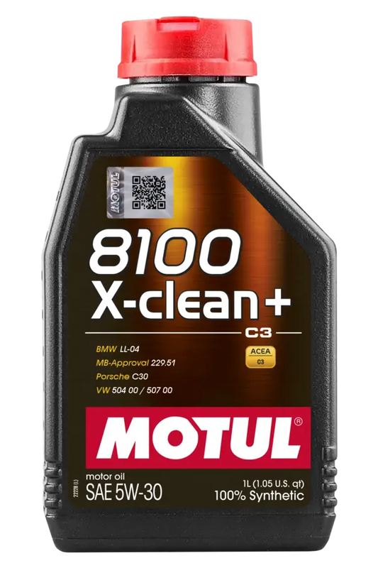 MOTUL 8100 X-CLEAN + 5W30 L