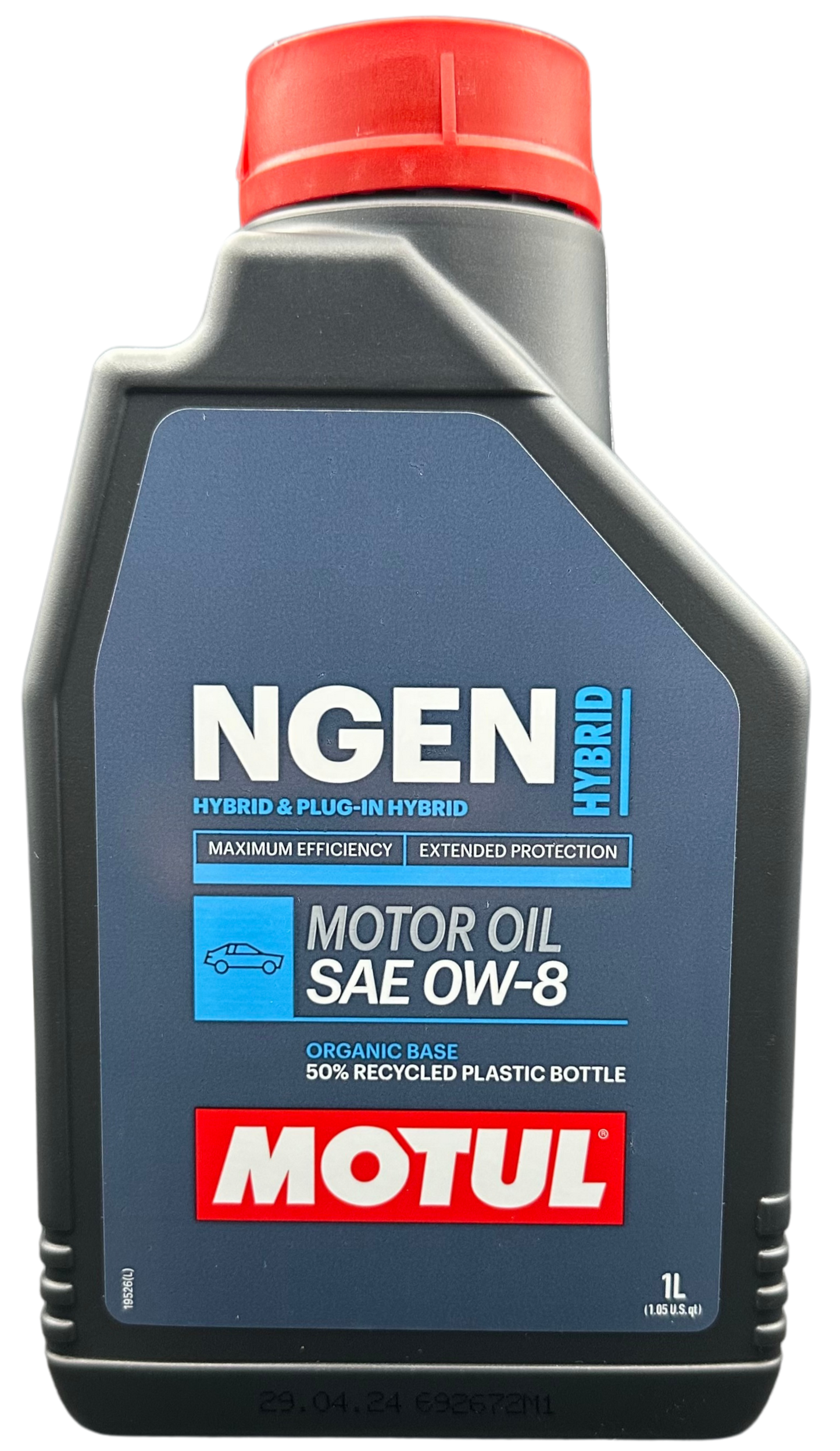 MOTUL NGEN HYBRID 0W8 1L