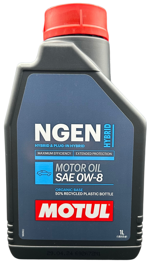 MOTUL NGEN HYBRID 0W8 1L