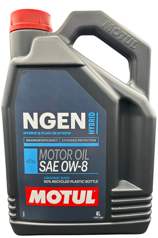MOTUL NGEN HYBRID 0W8 4L