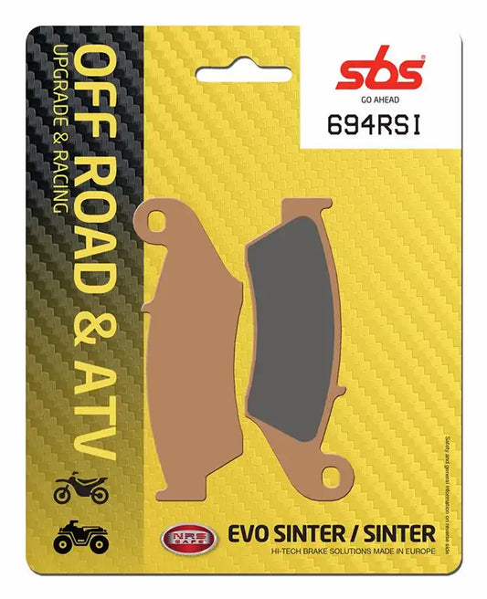 694RSI, SBS SINTERED RACE BRAKE PADS HONDA, / SUZUKI / KAW./ BETA / APRILIA (FA185)