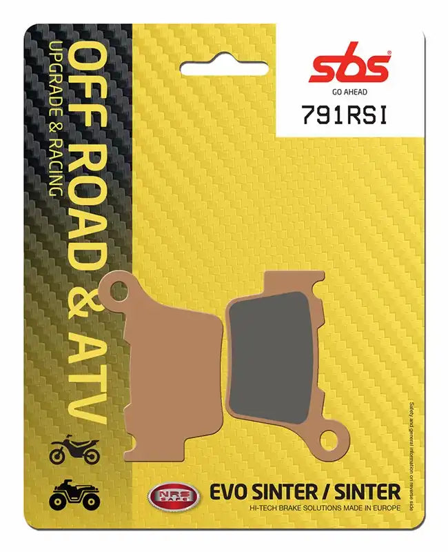 SBS 791RSI, SBS SINTERED RACE BRAKE PADS OFF ROAD (FA368)