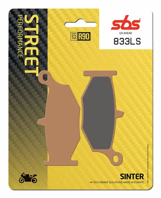 833LS, SBS SINTER BRAKE PADS SUZUKI (FA419HH)